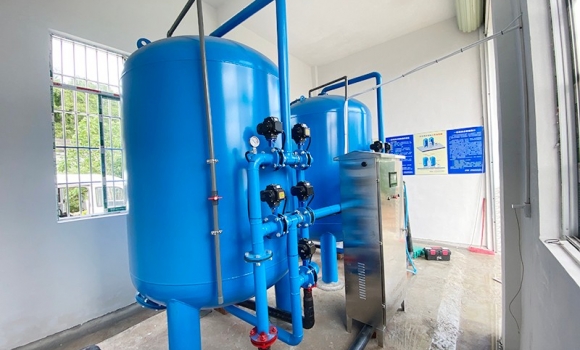 贵州丹寨县30吨一体化净水设备