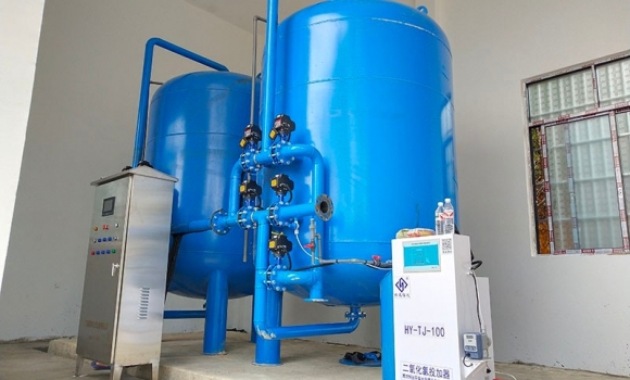 贵州雷山县30吨压力式净水设备